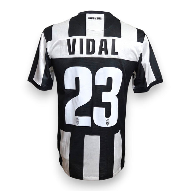 Retro maglia Juventus Home 2012/13 con nameset originale Vidal 23 e numeri bianchi