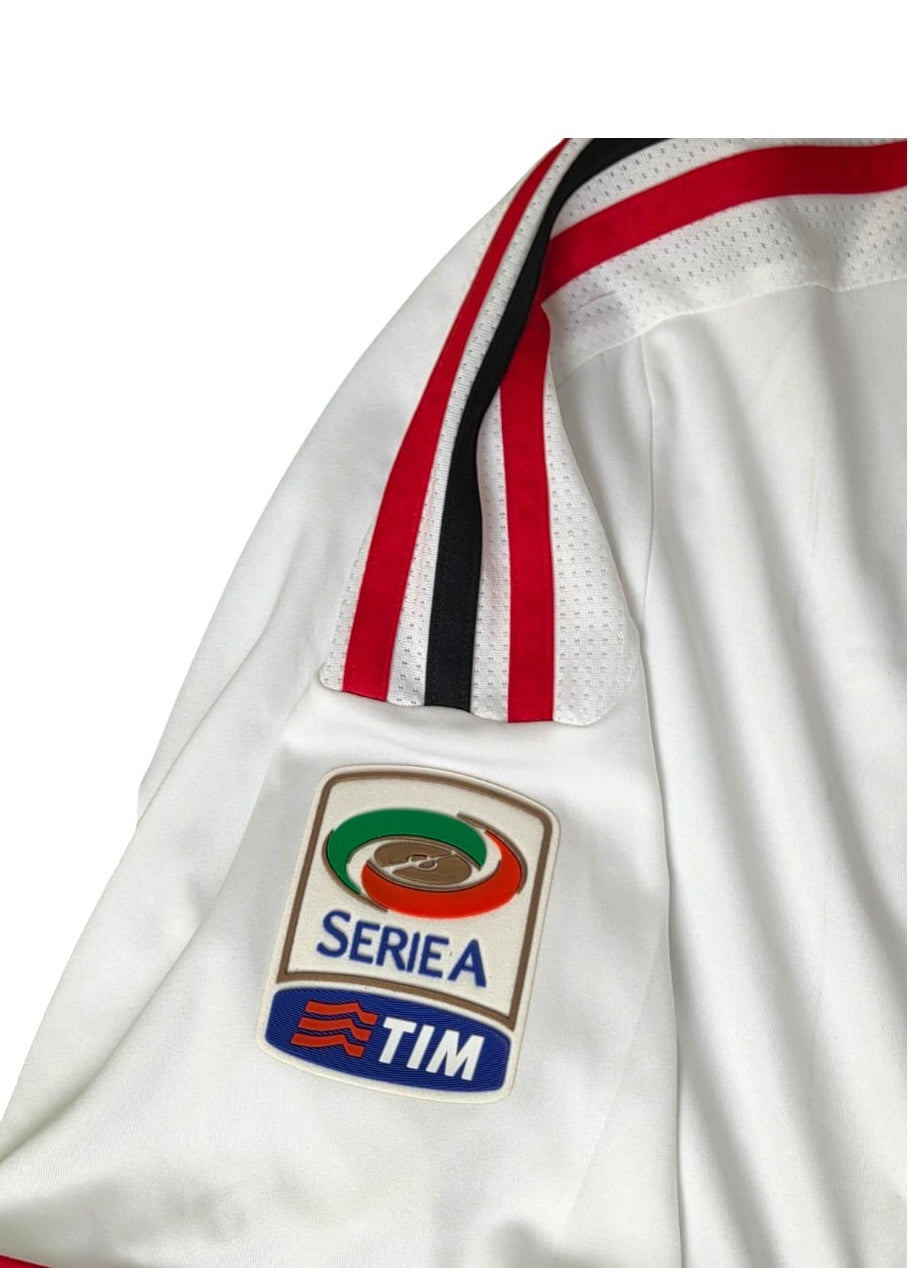 Patch Serie A TIM sulla manica della maglia Milan Away 2011/12