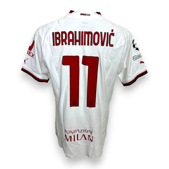 Retro maglia Milan Away 2022-23 Ibrahimović numero 11 – nameset originale Puma