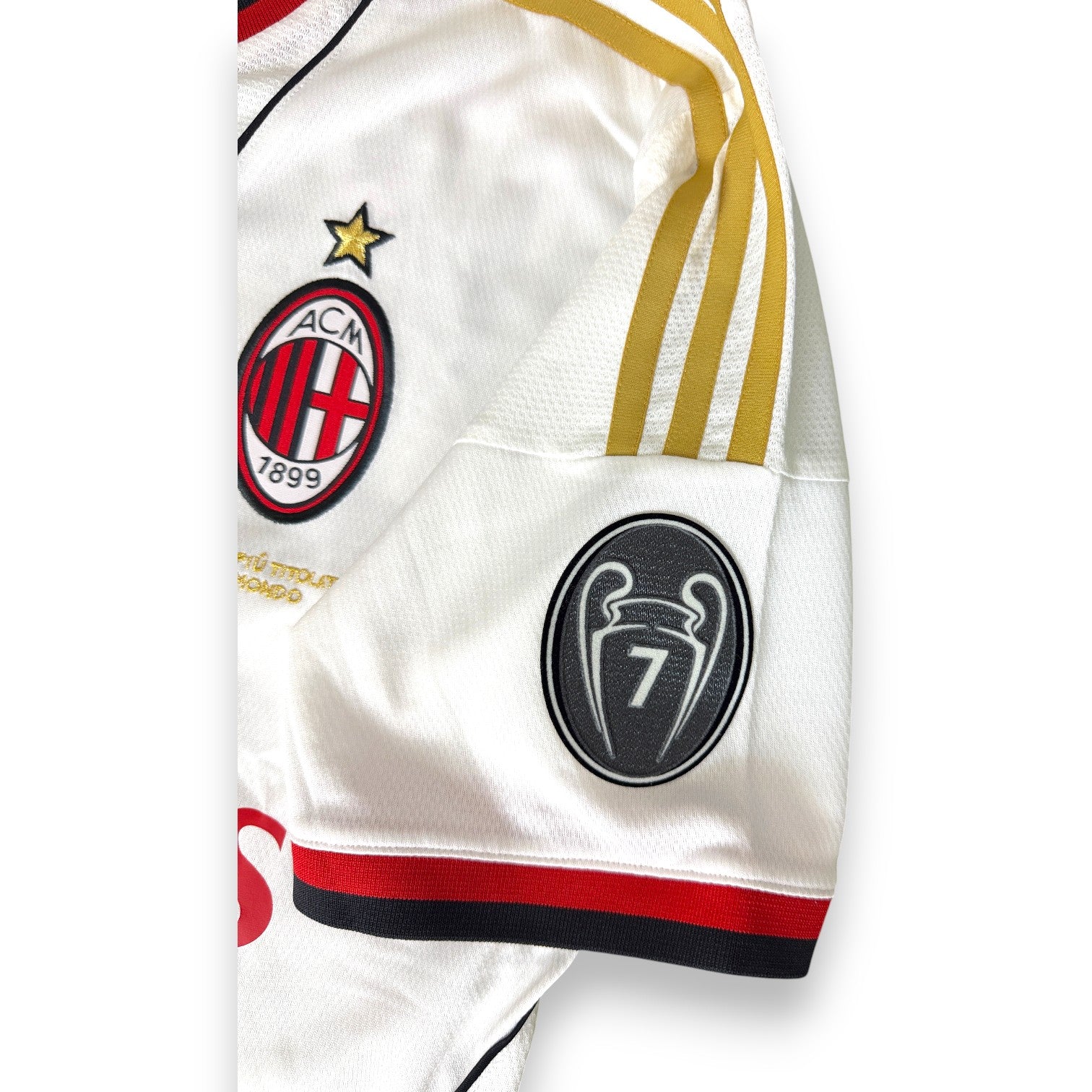 Patch Champions League settima Coppa Campioni Milan Away 2013-14 Player Issued Nocerino