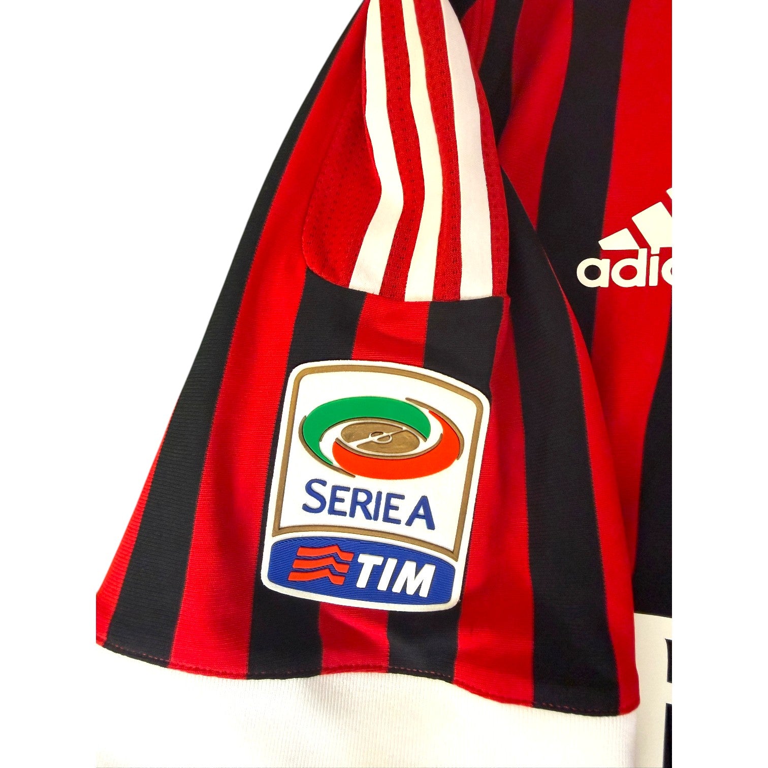 Patch ufficiale Serie A TIM manica maglia Milan Home 2011-12 Player Issued Nocerino