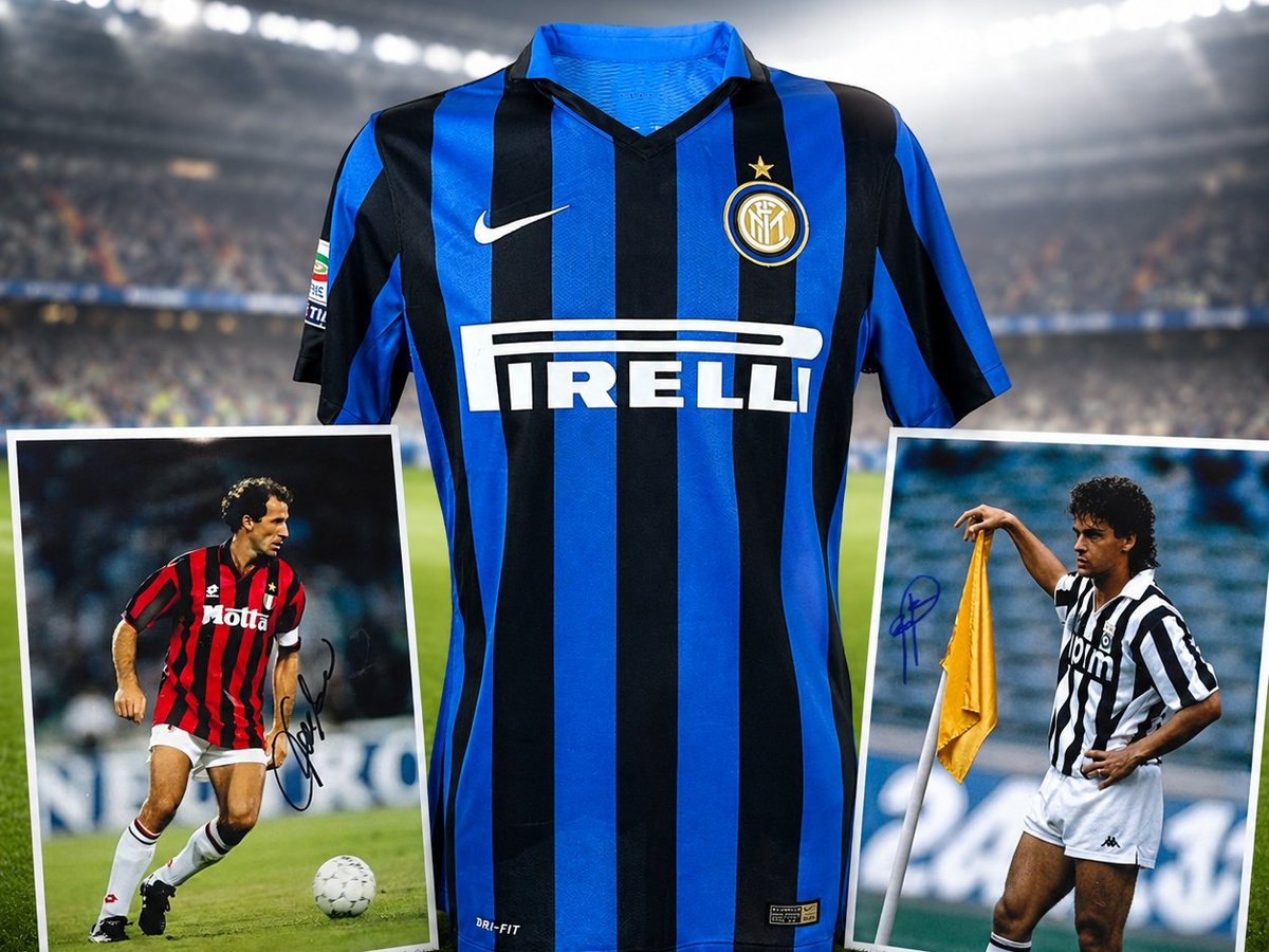 Archivio storico MTM Memorabilia con maglie autografate e foto firmate dei pezzi venduti dal catalogo