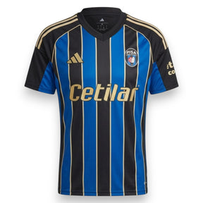 Maglia Pisa Home 2025-26 Player Issued Ebenezer Akinsanmiro numero 14 – Adidas – sponsor Cetilar – Serie A