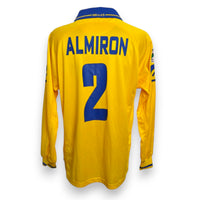 Maglia Hellas Verona Home 2003-04 Player Issued Sergio Almirón numero 2 – Legea – scritta Hellas sul colletto – condizioni Excellent vintage