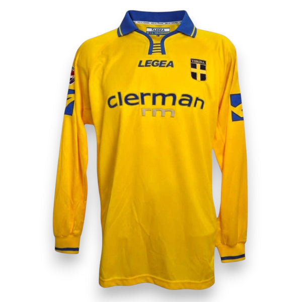 Maglia Hellas Verona Home 2003/04 – Sergio Almirón – N.2 – Player Issued – Legea – Serie B