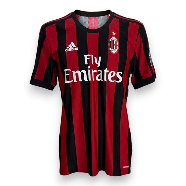 Maglia Milan Home 2017-18 Player Issued André Silva N.9 – Adidas Adizero – sponsor Fly Emirates – rossonera Serie A Champions League