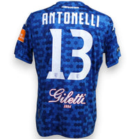Maglia Empoli FC Home 2019-20 Player Issued Luca Antonelli numero 13 – Kappa – retro – sponsor Giletti 1884 – Serie B