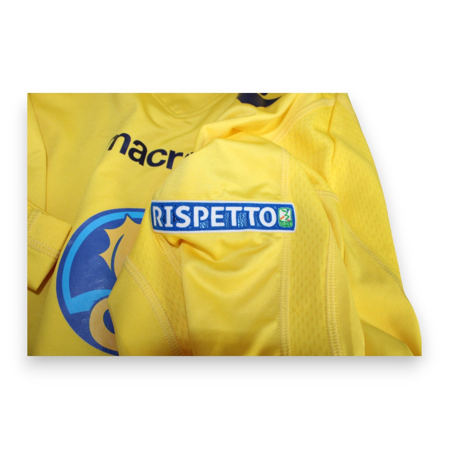 Patch Rispetto Serie B maglia Trapani Away 2014-15 – Macron – Mattia Aramu N.28 Player Issued