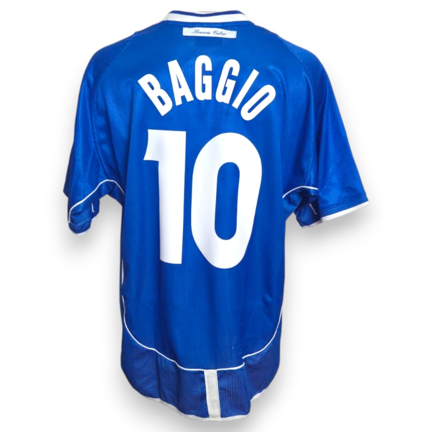 Maglia Brescia Calcio Home 2002-03 Store Vintage Umbro taglia L – nameset replica Baggio numero 10 applicato – condizioni Excellent