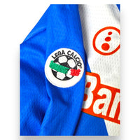 Patch Lega Calcio ricamata su maglia Brescia Calcio Home 2001-02 Garman manica lunga – Store Vintage originale