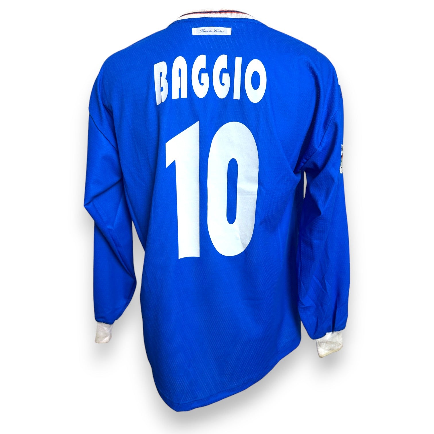 Brescia Baggio 2001/02 Player Issued Shirt ML No. 10 | MTM