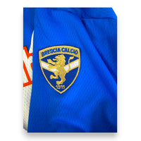 Badge ricamato Brescia Calcio 1911 su maglia Garman 2001-02 Player Issued Roberto Baggio – cimelio vintage Serie A