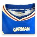 Etichetta Garman taglia XL maglia Brescia Home Player Issued 2001-02 – Roberto Baggio numero 10 – cimelio vintage originale