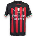 Maglia AC Milan Home 2022-23 Player Issued Bakayoko – Puma – sponsor Emirates – scritta Finale Riyadh 18/01/23 – Supercup EA Sports