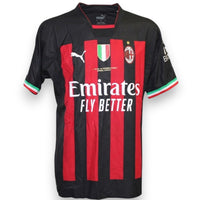 Maglia AC Milan Home 2022-23 Player Issued Bakayoko – Puma – sponsor Emirates – scritta Finale Riyadh 18/01/23 – Supercup EA Sports