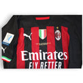Dettaglio scritta dorata AC Milan – FC Internazionale Riyadh 18/01/23 maglia Player Issued Bakayoko Supercoppa Italiana 2023