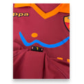 Etichetta taglia L maglia AS Roma 2012-13 Player Issued Kappa – Federico Balzaretti