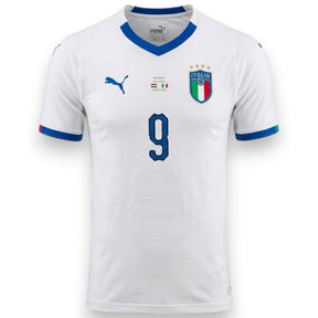 Fronte maglia Italia Away 2019 Player Issued – Puma – match detail Armenia-Italia Yerevan 05.09.2019 – Qualificazioni UEFA Euro 2020