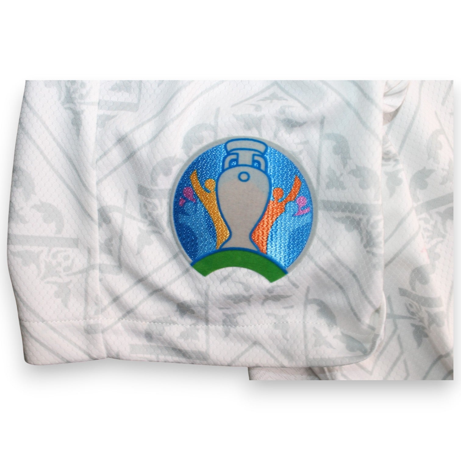 Patch ufficiale UEFA Euro 2020 maglia Italia Away Player Issued Belotti 2019 – Qualificazioni Euro 2020