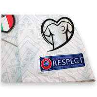 Patch UEFA Respect e patch cuore maglia Italia Away Player Issued Belotti 2019 – Puma – Qualificazioni Euro 2020