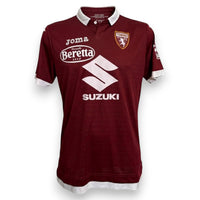 Fronte maglia Torino FC Home 2019-20 Player Issued Joma – sponsor Suzuki e Fratelli Beretta – numero 9 Belotti