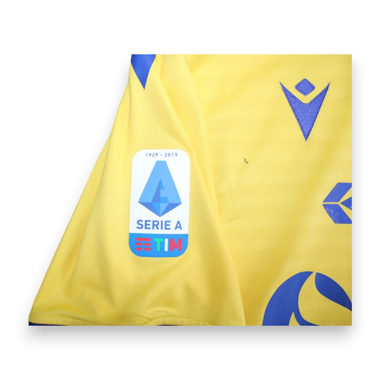 Patch Serie A TIM 1929-2019 90° anniversario maglia Hellas Verona Away 2019-20 – Macron – Salvatore Bocchetti N.15 Player Issued