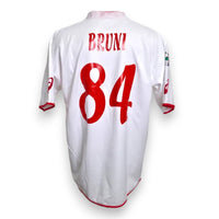 Maglia Triestina Away 2004-05 Player Issued Bruni numero 84 – Asics – patch Lega Calcio Serie B TIM – condizioni Excellent