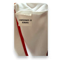 Etichetta interna maglia Triestina Away 2004-05 Player Issued Bruni – Asics – Confezionato in Romania