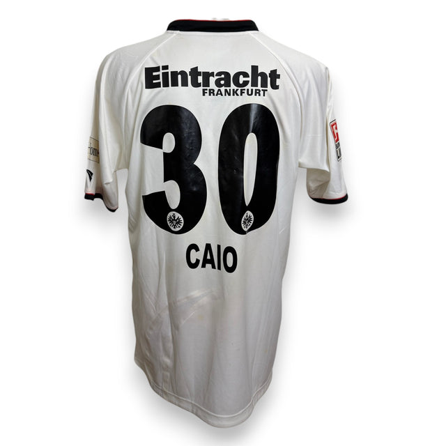 Maglia Eintracht Frankfurt Home 2007-08 Player Issued Caio numero 30 – Jako – retro con nome e numero