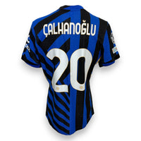Maglia Inter Home 2024-25 Calhanoglu retro - nome numero 20 Player Issued Nike
