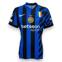 Maglia Inter Home 2024-25 fronte sponsor Betsson.sport Nike Player Issued