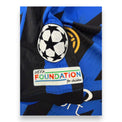 Patch UEFA Champions League e UEFA Foundation for Children 10 Years maglia Inter Player Issued