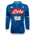 Maglia Napoli Home 2018/19 fronte Kappa Lete Garofalo Player Issued