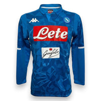 Maglia Napoli Home 2018/19 fronte Kappa Lete Garofalo Player Issued