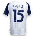Maglia Lazio Third 2022-23 Player Issued Nicolò Casale numero 15 – Mizuno – retro con nome e numero ufficiali