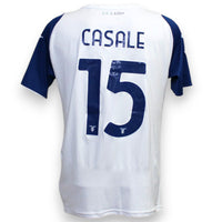 Maglia Lazio Third 2022-23 Player Issued Nicolò Casale numero 15 – Mizuno – retro con nome e numero ufficiali