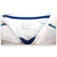 Etichetta taglia L maglia Lazio Third 2022-23 Mizuno Japan Engineered Player Issued Nicolò Casale