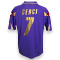Maglia ACF Fiorentina Home 2012-13 Store – Alessio Cerci numero 7 oro – Lotto – taglia XL – condizioni Excellent