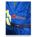 Patch UEFA Respect maglia Italia Home 2021 Player Issued Giorgio Chiellini N.3 – Finale Euro 2020 Puma