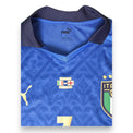 Etichetta taglia XL maglia Italia Home 2021 Puma Player Issued Chiellini – Made in Vietnam