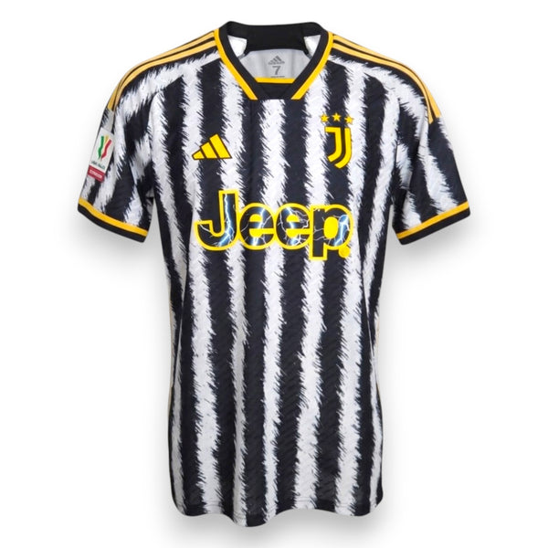Maglia Juventus Home 2023/24 – Federico Chiesa – N.7 – Player Issued – Adidas HEAT.RDY – Coppa Italia