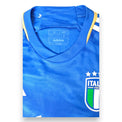Dettaglio colletto e taglia S – maglia Italia Home 2024 Adidas Chiesa