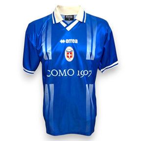 Maglia Como 1907 Home 1998-99 Erreà vintage store con stemma e scritta Como 1907 – colletto polo bianco