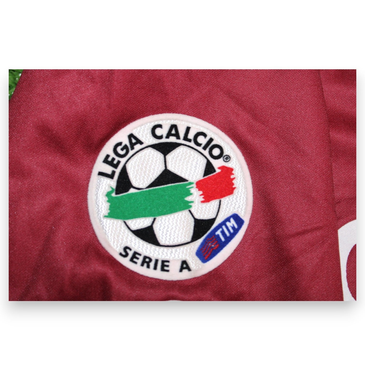 Patch Lega Calcio Serie A TIM maglia Reggina Home 2003-04 Vintage – Gianluca Comotto N.2 – Asics