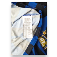 Etichetta interna Nike maglia Inter Home 2011-12 – Made in Bangladesh – Dri-Fit – Store originale