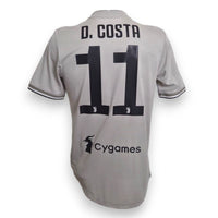 Maglia Juventus Away 2018-19 Player Issued Douglas Costa numero 11 – Adidas Climachill Sesame – retro con nome e numero