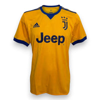 Fronte maglia Juventus Away 2017-18 sponsor Jeep logo adidas tre stelle