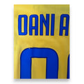 Dettaglio nameset Dani Alves e numero 23 maglia Juventus adidas Climacool