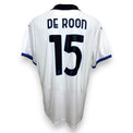 Maglia Atalanta Away 2022-23 Marten De Roon numero 15 – Joma – sponsor Plus500 – taglia XXL