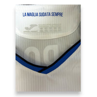 Dettaglio etichetta taglia XXL maglia Atalanta Away 2022-23 Marten De Roon – Joma official product